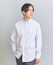 【SALE／60%OFF】BEAUTY&YOUTH UNITED ARROWS ＜one BEAUTY&YOUTH＞ PASTEL POPLIN PURPLE SHIRT/シャツ ユナイテッドアローズ アウトレット トップス シャツ・ブラウス パープル【送料無料】