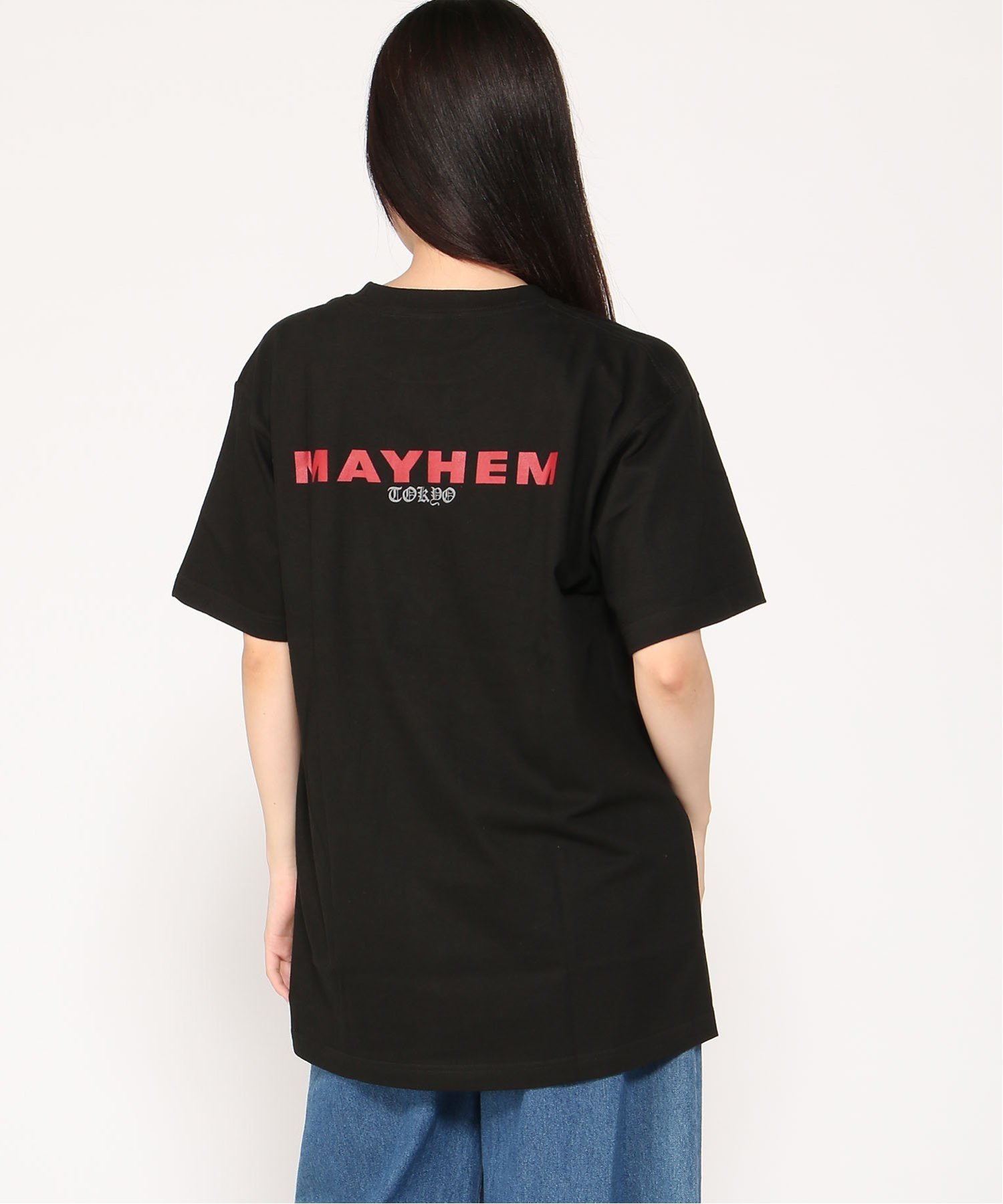 F.S.B/(U)MAYHEM/graphic T エフエスビー トップス カットソー・Tシャツ ブラック