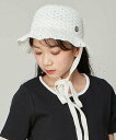 JENNI リボン付きサマーバケットハット ジェニィオンラインショップ 帽子 ハット ホワイト ブラック