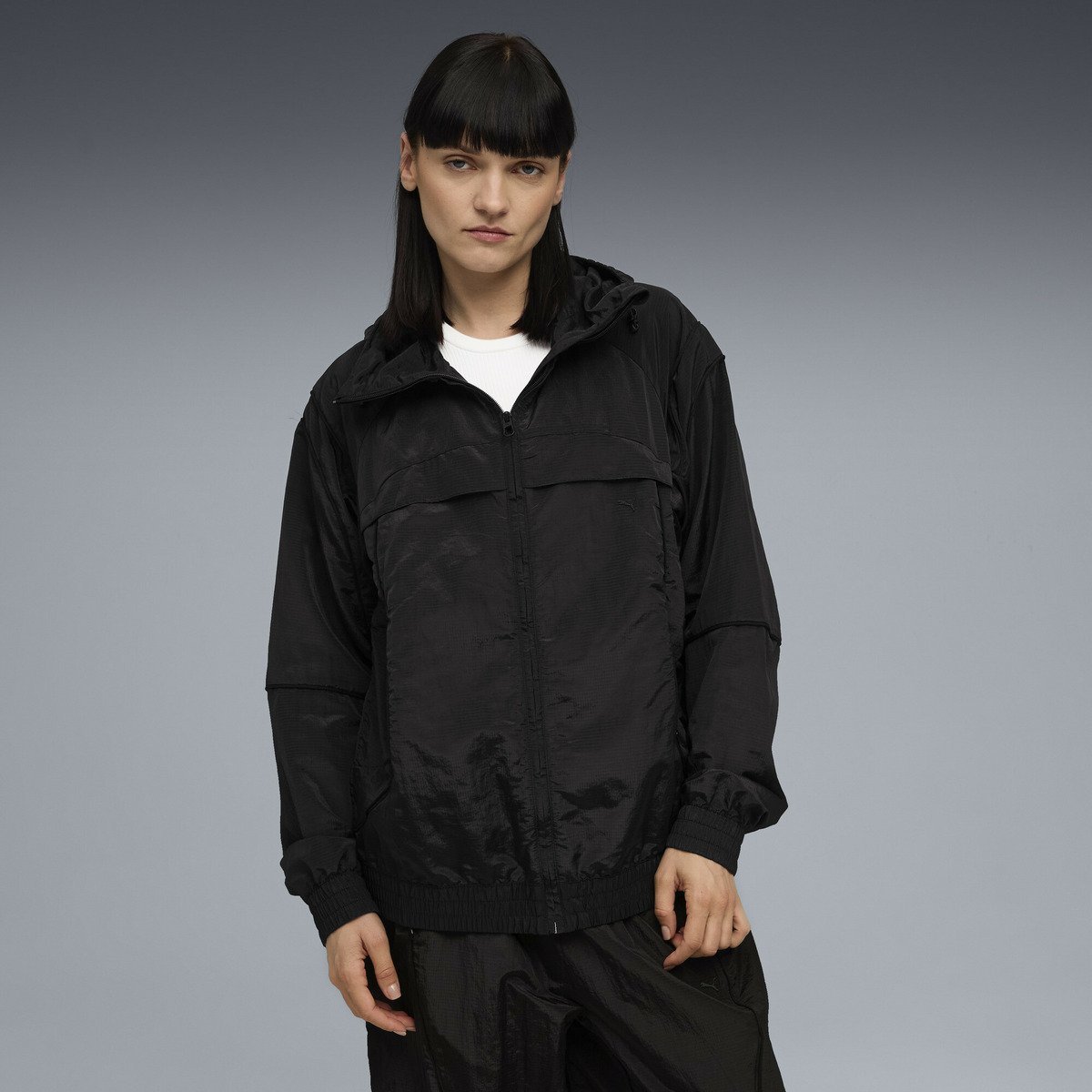 【SALE／30%OFF】PUMA ユニセックス セラレーター リップストップ フーデッド ジャケット プーマ ジャケット・アウター その他のジャケット・アウター ブラック【送料無料】