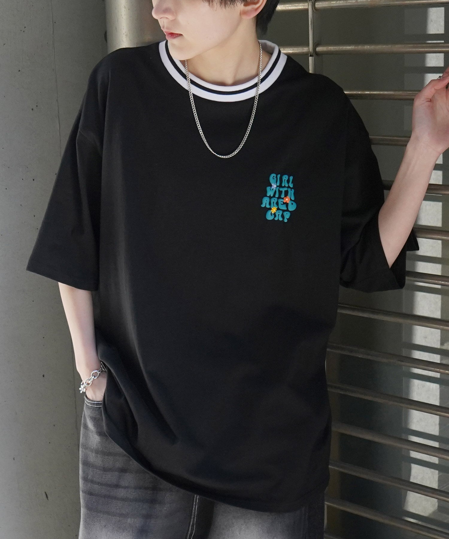 【SALE／28%OFF】Confirm (M)Confirm/AM24337 コンファーム トップス カットソー・Tシャツ ブラック ホワイト