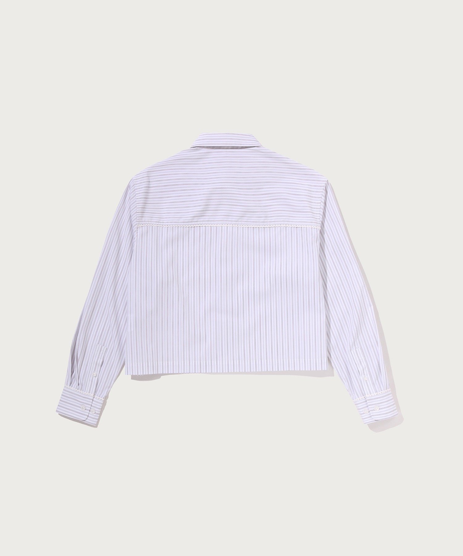 BAPE LOGO STRIPE SHIRT #1 ア ベイシング エイプ トップス シャツ・ブラウス ホワイト