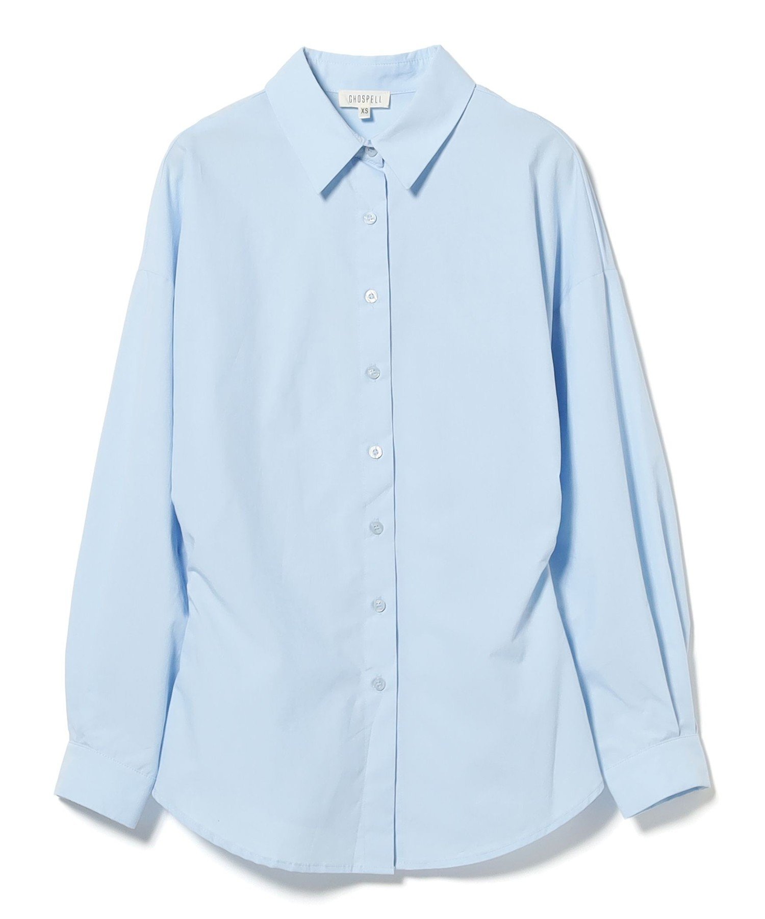 GHOSPELL / Enya Cinched Shirt ビームス ウイメン トップス シャツ・ブラウス ブルー