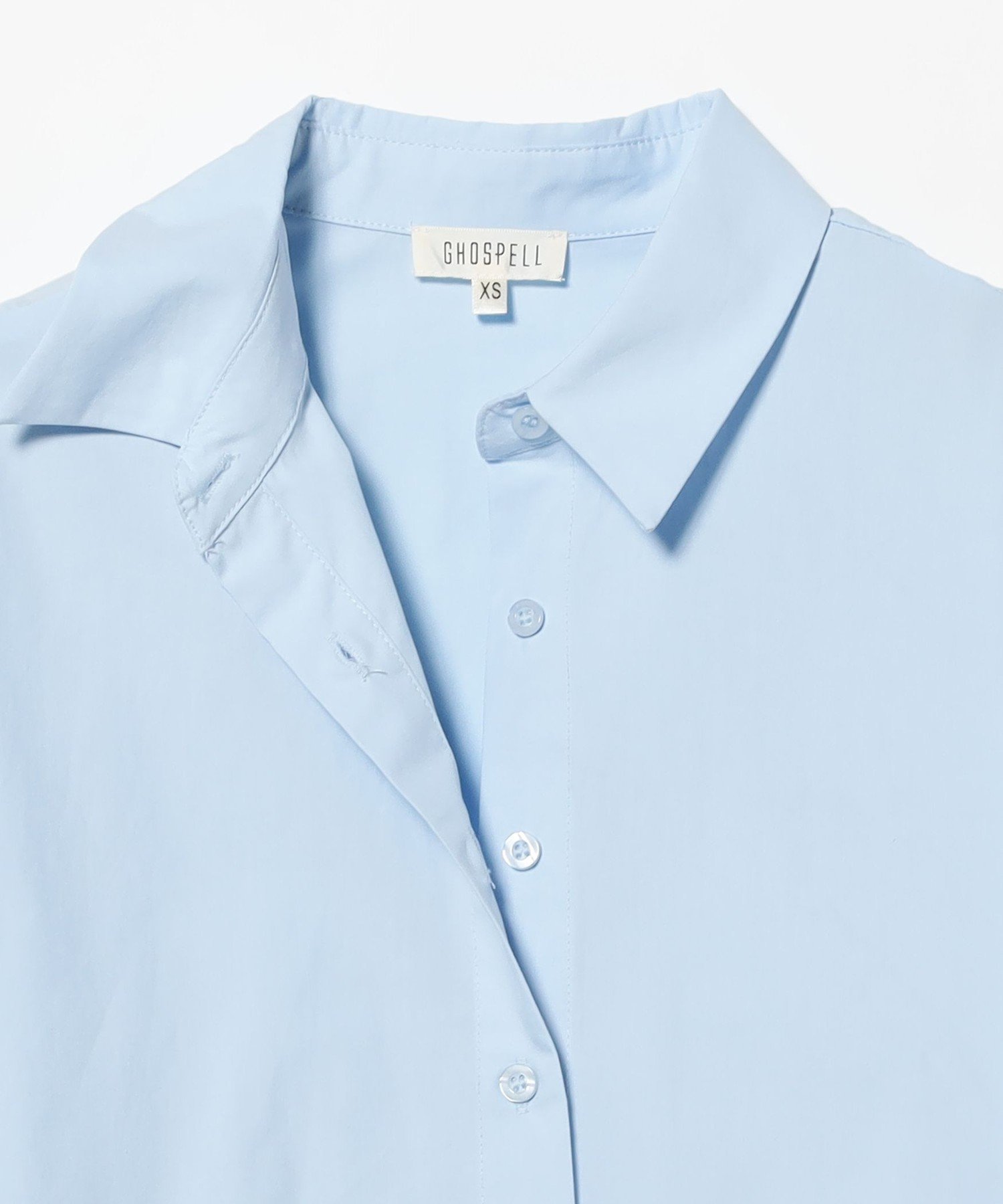 GHOSPELL / Enya Cinched Shirt ビームス ウイメン トップス シャツ・ブラウス ブルー