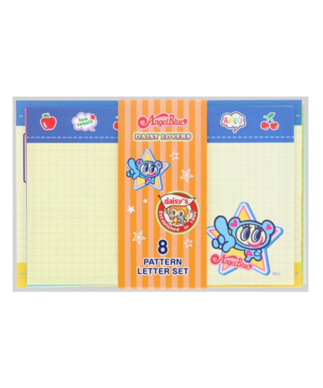 ナルミヤキャラクターズ 8柄レターセット ナルミヤキャラクターズ A ナルミヤオンライン ファッション雑貨 その他のファッション雑貨 ブルー