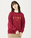 【SALE/50%OFF】MILKFED. 1995 SWEAT TOP ミルクフェド トップス スウェット・トレーナー ピンク ホワイト レッド【送料無料】