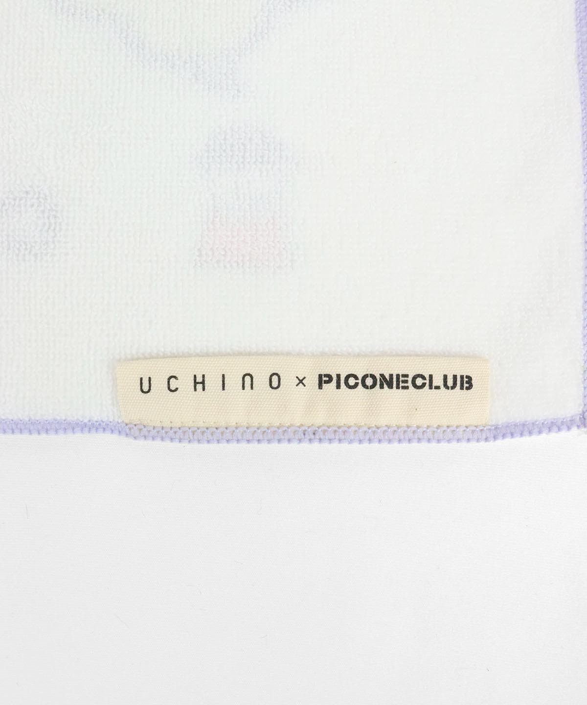 Picone Club 【UCHINOコラボ】ハンドタオル ピッコーネクラブ ファッション雑貨 ハンカチ・ハンドタオル ホワイト