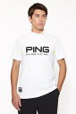 PING APPAREL ベア天竺/メッシュ半袖ハイネックカットソー <GOLD> (MENS) ピン アパレル トップス その他のトップス ホワイト ブラック...