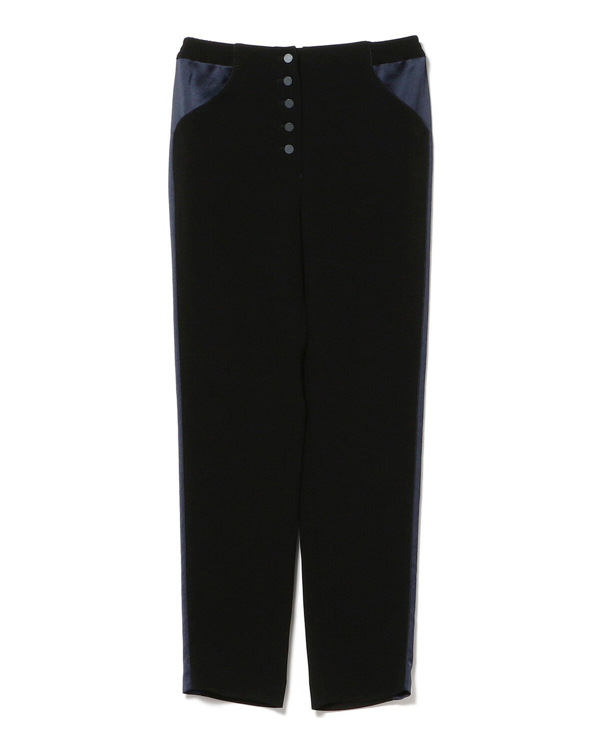 【SALE／30%OFF】EFFE BEAMS ROOM NO.8 / サイドライン パンツ ビームス アウトレット パンツ/ジーンズ フルレングス ブラック【送料無料】