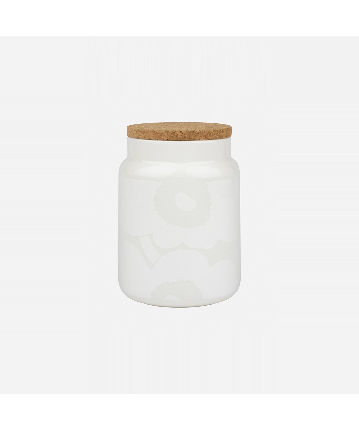 Marimekko Unikko Jar 1.2 L マリメッコ ファッション雑貨 その他のファッション雑貨 ホワイト【送料無料】