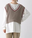 【SALE/60%OFF】LEPSIM 【産前・産後対応】マタニティ/チルデンベストセットチュニック レプシィム マタニティウェア・ベビー用品 その他のマタニテ...