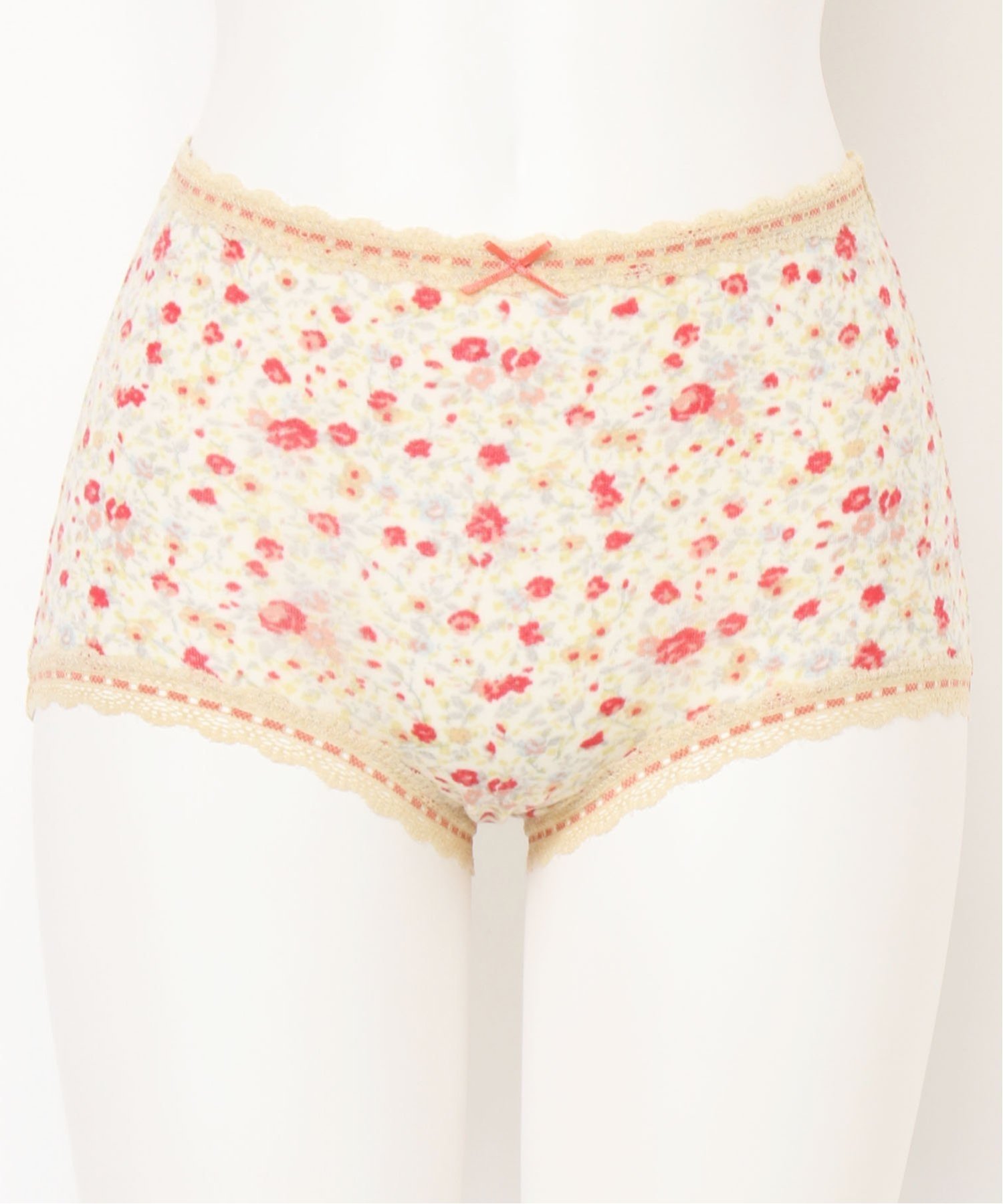 【SALE/20%OFF】KID BLUE (W)24ガーニッシュフラワー ショートカルソン キッドブルー インナー・ルームウェア ショーツ ブルー ホワイト【...