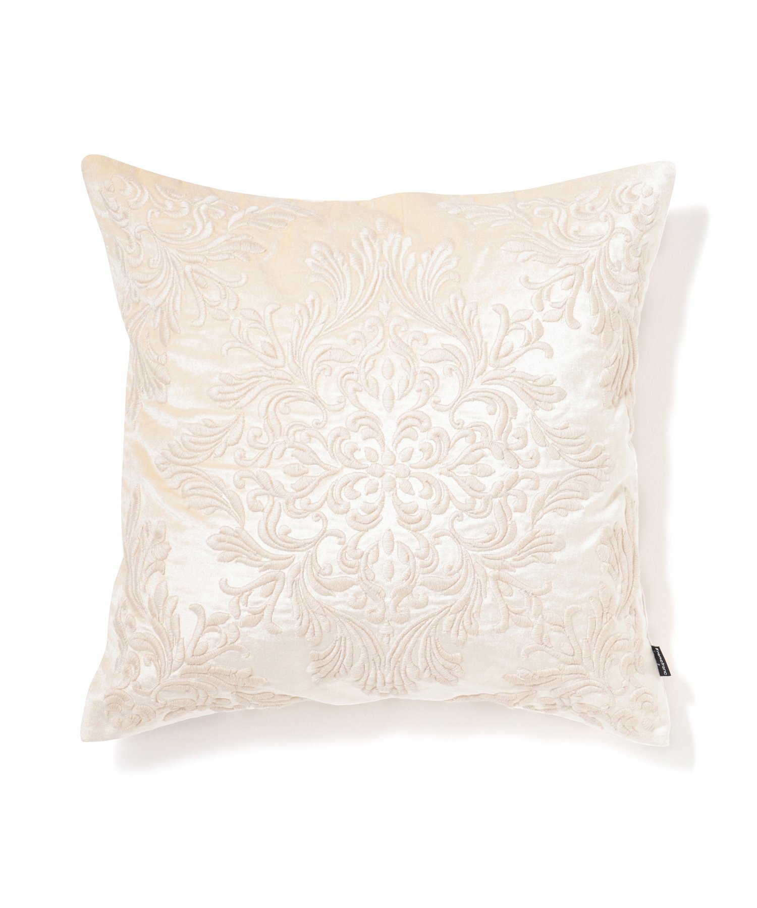 【SALE／50%OFF】Francfranc EMBオーナメント クッションカバー 450*450 ベージュ(A-022) フランフラン インテリア・生活雑貨 クッション・クッションカバー ベージュのサムネイル