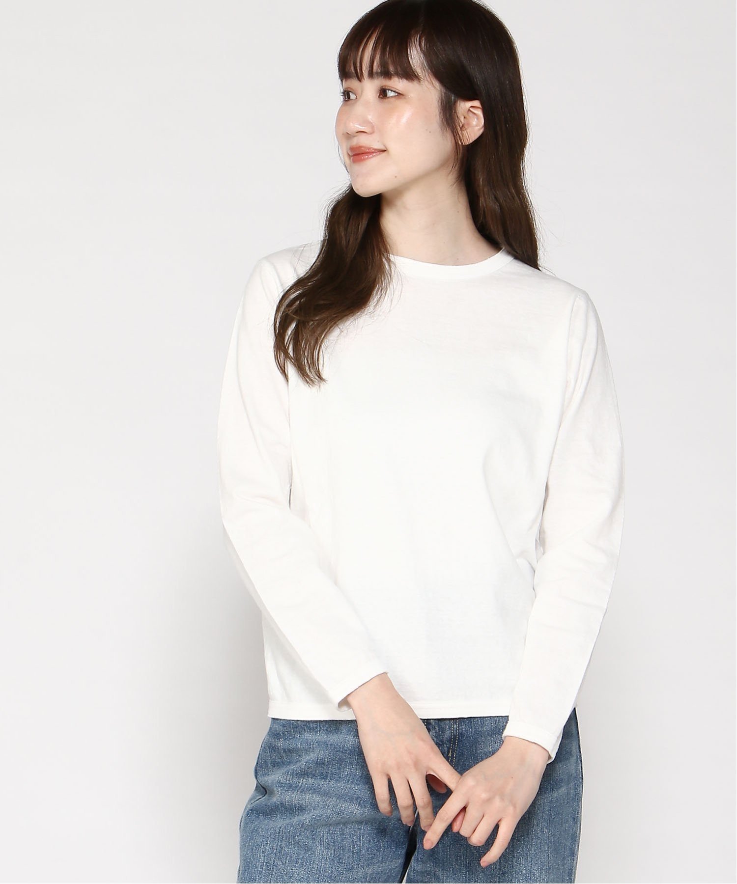 pas de calais pas de calais 定番 長袖 プルオーバートップス パドカレ トップス カットソー・Tシャツ グレー ホワイト ブラック ベージュ