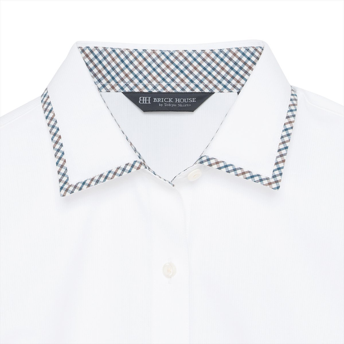 【透け防止】 ワイド 長袖 形態安定 レディースシャツ BL01K304AB14W1S-90 トーキョーシャツ スーツ・フォーマル Yシャツ・カッターシャツ ホワイト