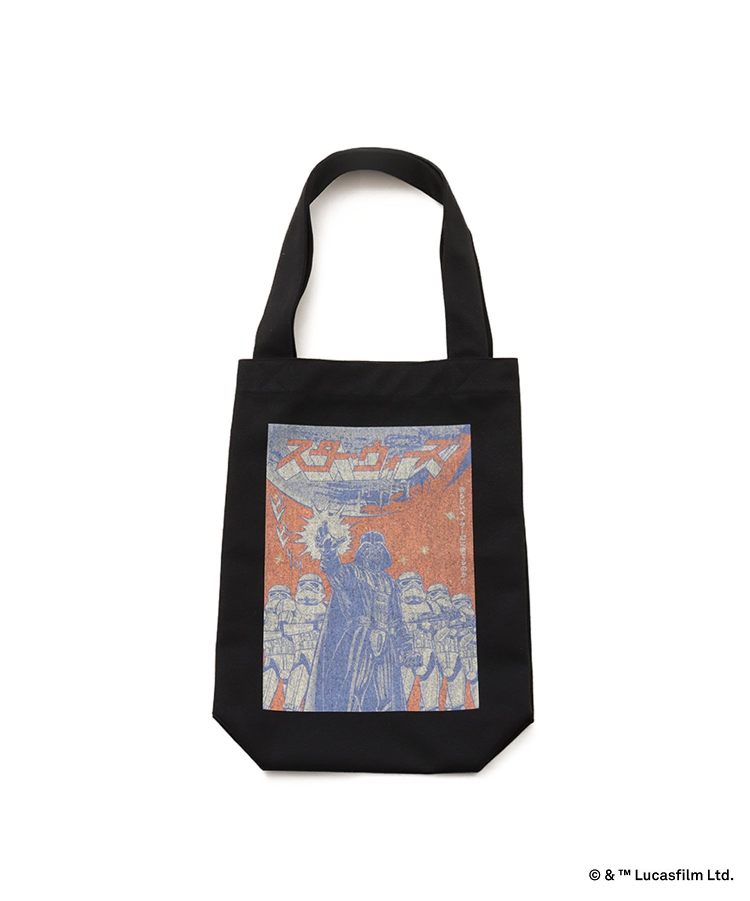 atmos atmos [STAR WARS] POSTER Tote Bag BLACK アトモス バッグ トートバッグ ブラック【送料無料】