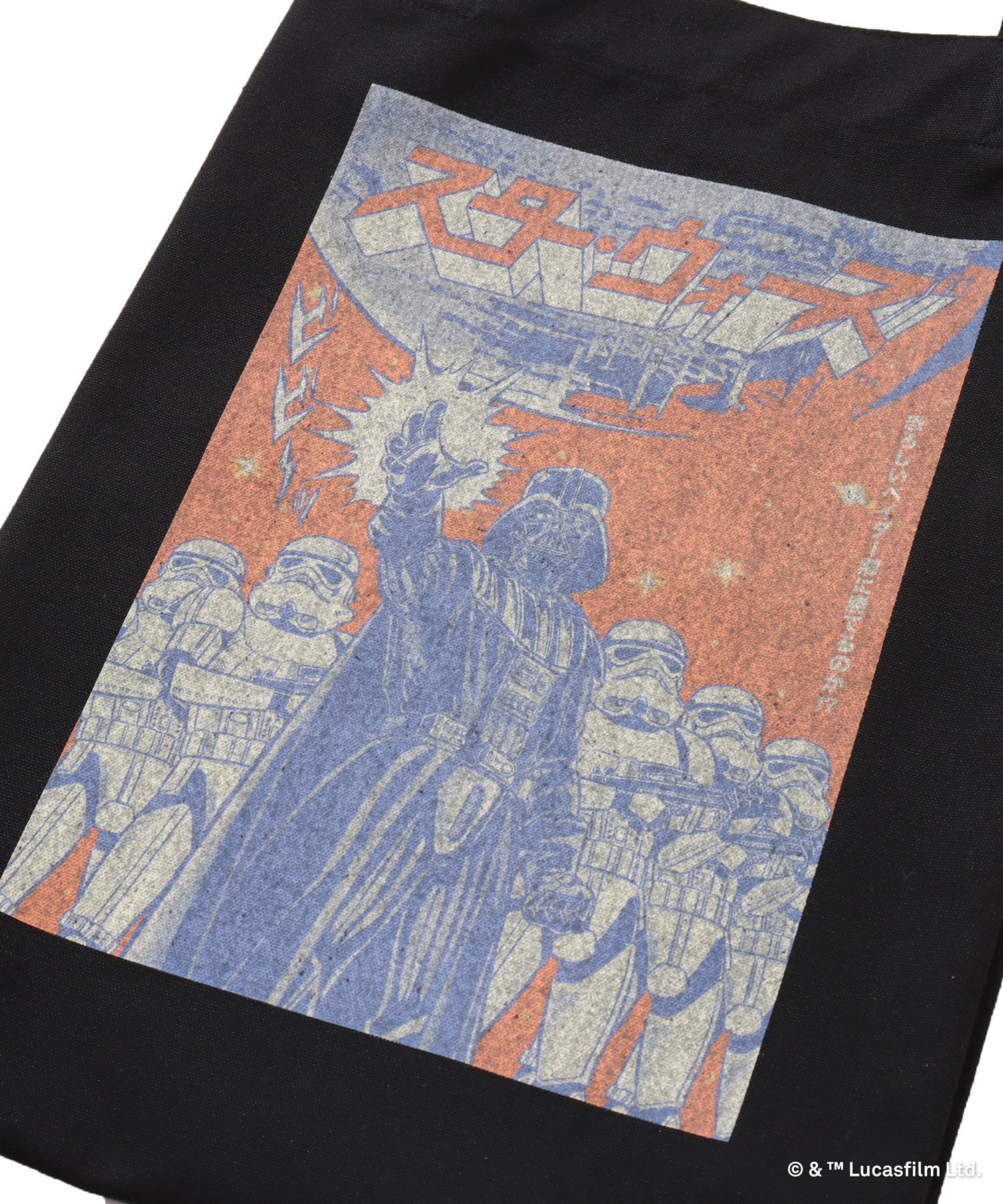 atmos atmos [STAR WARS] POSTER Tote Bag BLACK アトモス バッグ トートバッグ ブラック