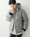 【SALE/70%OFF】URBAN RESEARCH ITEMS チェック柄 フード脱着ダウンジャケット アーバンリサーチアイテムズ ジャケット・アウター ダ...