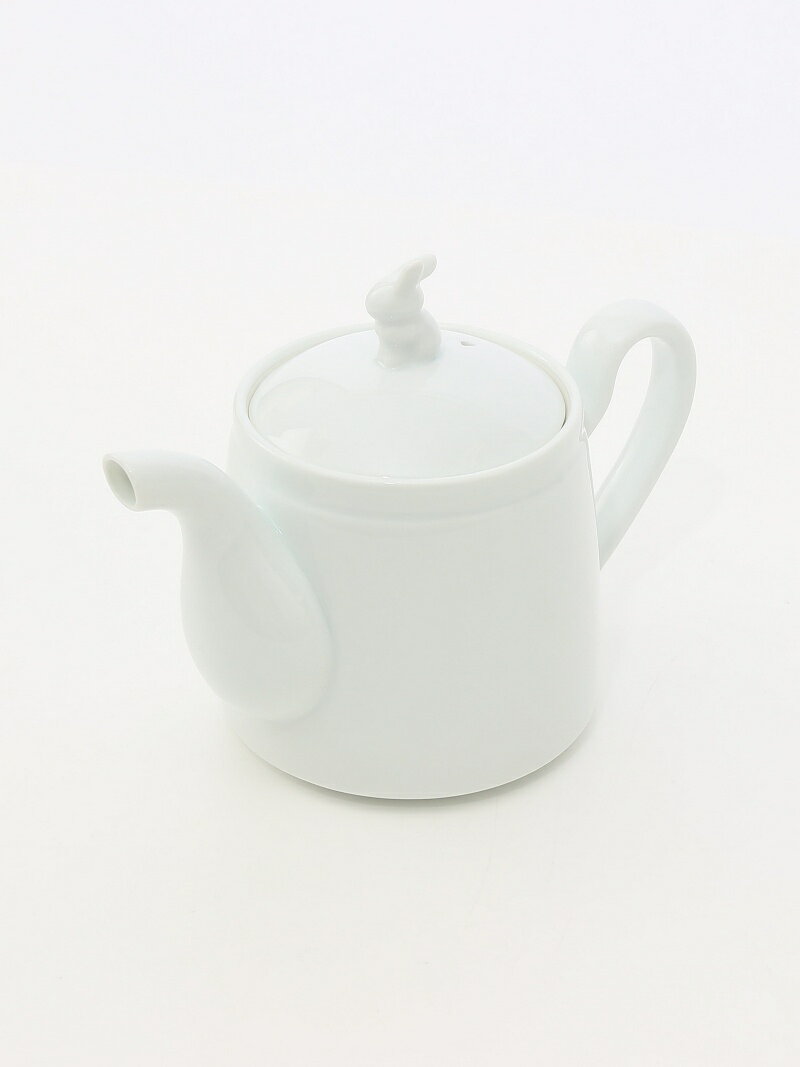 【SALE／42%OFF】Afternoon Tea LIVING 波佐見焼うさぎモチーフ茶漉し付きポット アフタヌーンティー・リビング 食器・調理器具・キッチン用品 その他の食器・調理器具・キッチン用品 ホワイトのサムネイル