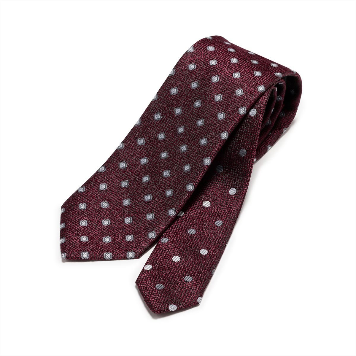 BRICK HOUSE by Tokyo Shirts ナロータイ チェンジタイ ボルドー ビジネス フォーマル BM15I102GGNJ1PA-89-950 トーキョーシャツ スーツ・フォーマル ネクタイ・蝶ネクタイ レッド