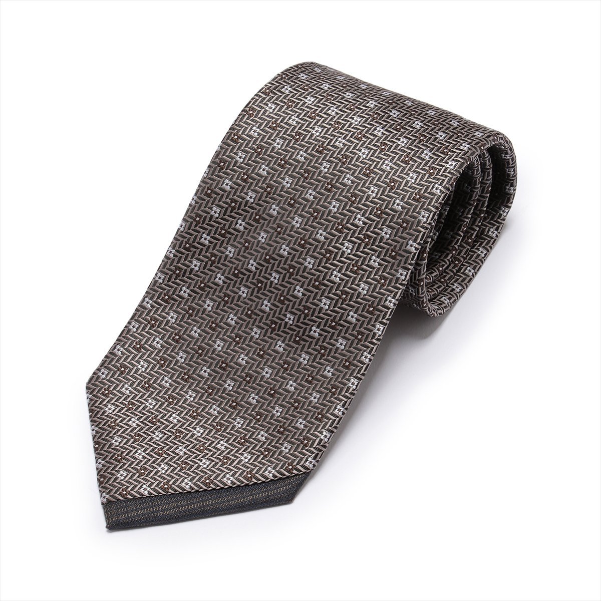BRICK HOUSE by Tokyo Shirts ネクタイ 剣先切り替え ビジネス フォーマル BM15I501GHAJ1PA-58-950 トーキョーシャツ スーツ・フォーマル ネクタイ・蝶ネクタイ ブラウン