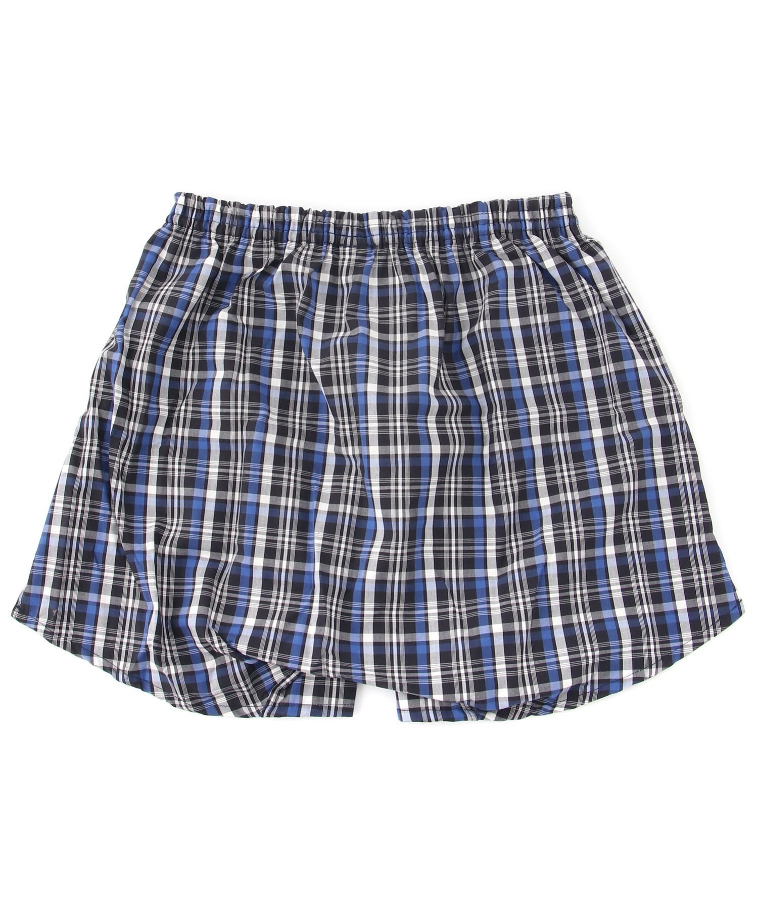 Aquascutum Aquascutum/(M)AQトランクス/25SチェックEー2本ゴム レナウンインクス インナー・ルームウェア ボクサーパンツ・トランクス ネイビー ブルー【送料無料】