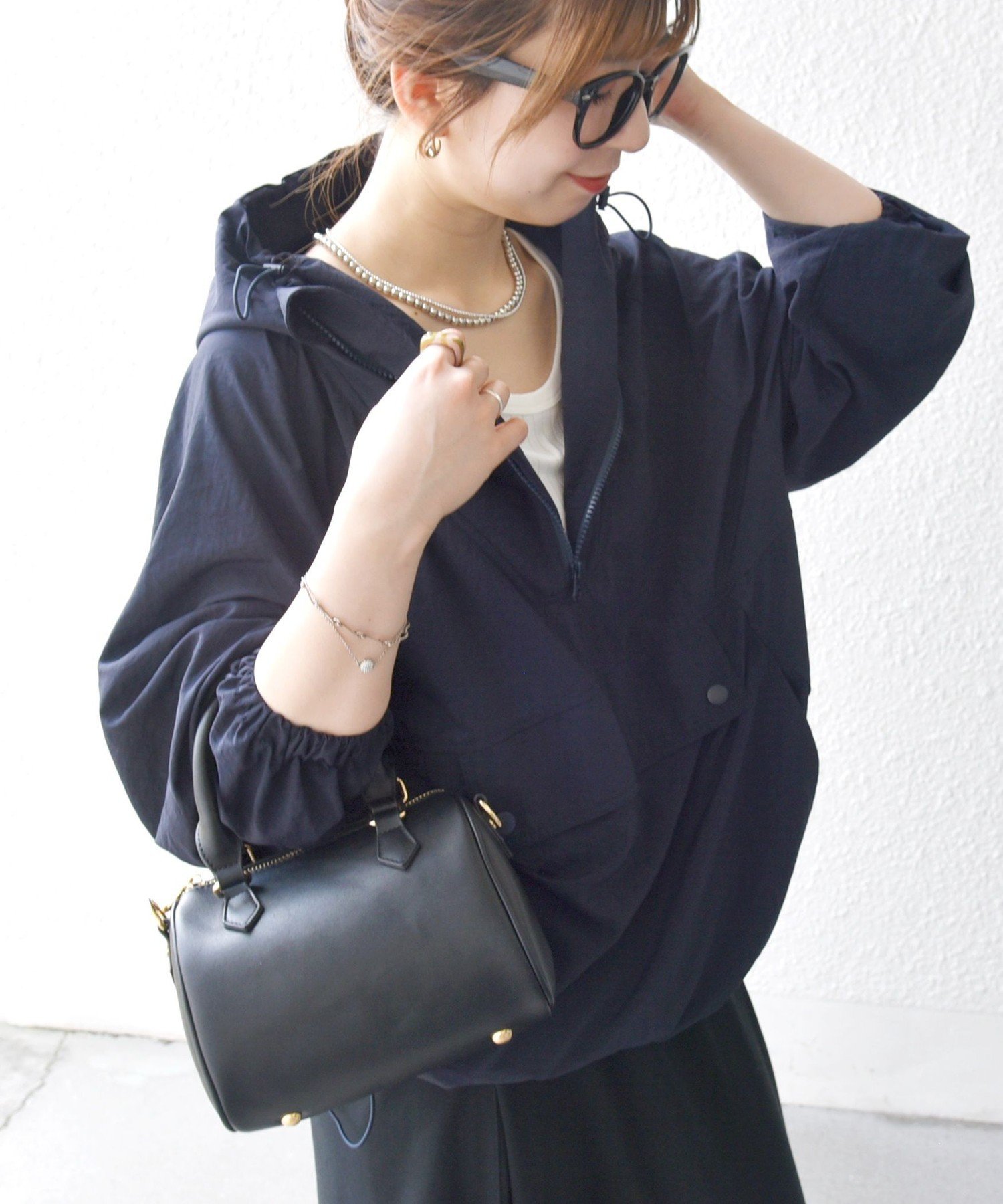 SHIPS any SHIPS any:＜多機能/洗濯機可能＞ナイロン タスラン アノラック パーカー シップス トップス..