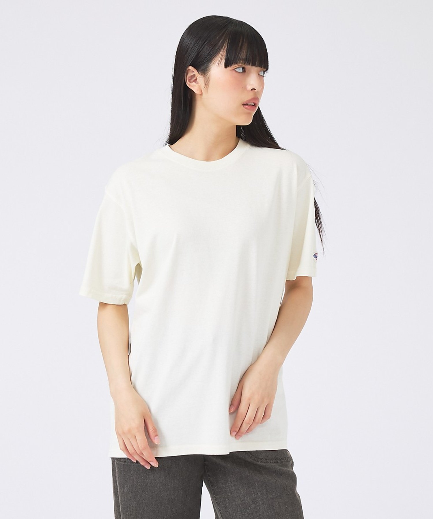 ABAHOUSE LASTWORD 【JEMORGAN / ジェーイーモーガン】16/-天竺ピグメント半袖Tシャツ/ アバハウス トップス カットソー・Tシャツ ブラウン パープル ブルー ホワイト ブラック レッド【送料無料】