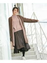 【SALE/50%OFF】any SiS L 【2WAY】リバーシブルウールリバーロングコート エニィスィス コート/ジャケット コート/ジャケットその他 ブラウン グレー ベージュ ネイビー【送料無料】