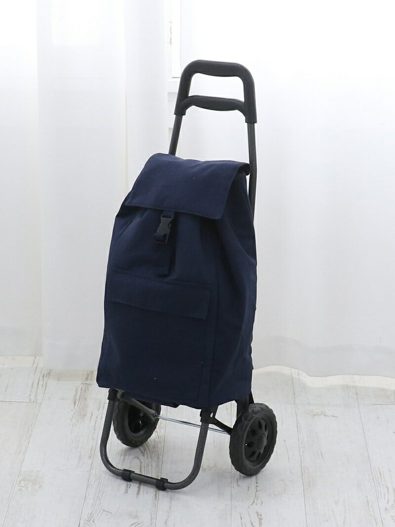 【SALE／30%OFF】Afternoon Tea LIVING 折りたたみ式2輪キャリーカートフレーム アフタヌーンティー・リビング バッグ ボストンバッグ ブラックのサムネイル