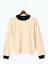 【SALE/32%OFF】Te chichi TERRASSE ランダムリブバイカラーニット テチチ トップス ニット ホワイト ネイビー ブルー ピンク 3,665円