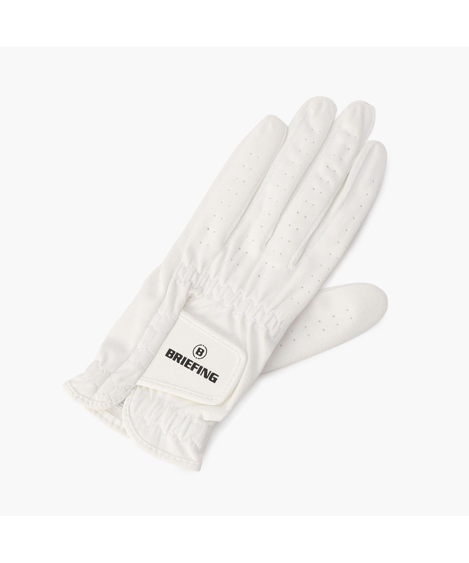 BRIEFING GOLF MENS ANTIVIRUS TOUGH FIT GLOVE-L ブリーフィング スポーツ・アウトドア用品 ゴルフグッズ ホワイト ブラック