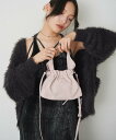 【SALE/20%OFF】kivi メタリックハンドバッグ レトロガール バッグ ハンドバッグ ブラック ピンク グレー【送料無料】