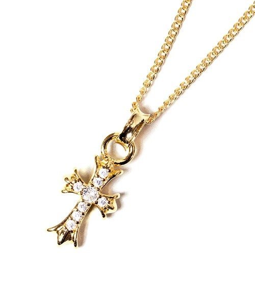GALLIS ADDICTION GA SMALL-CROSS NECKLACE ジャックローズ アクセサリー・腕時計 ネックレス ゴールド シルバー【送料無料】