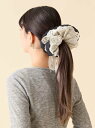 LILY BROWN バリエーションリボンシュシュ リリーブラウン ヘアアクセサリー その他のヘアアクセサリー レッド ブラウン