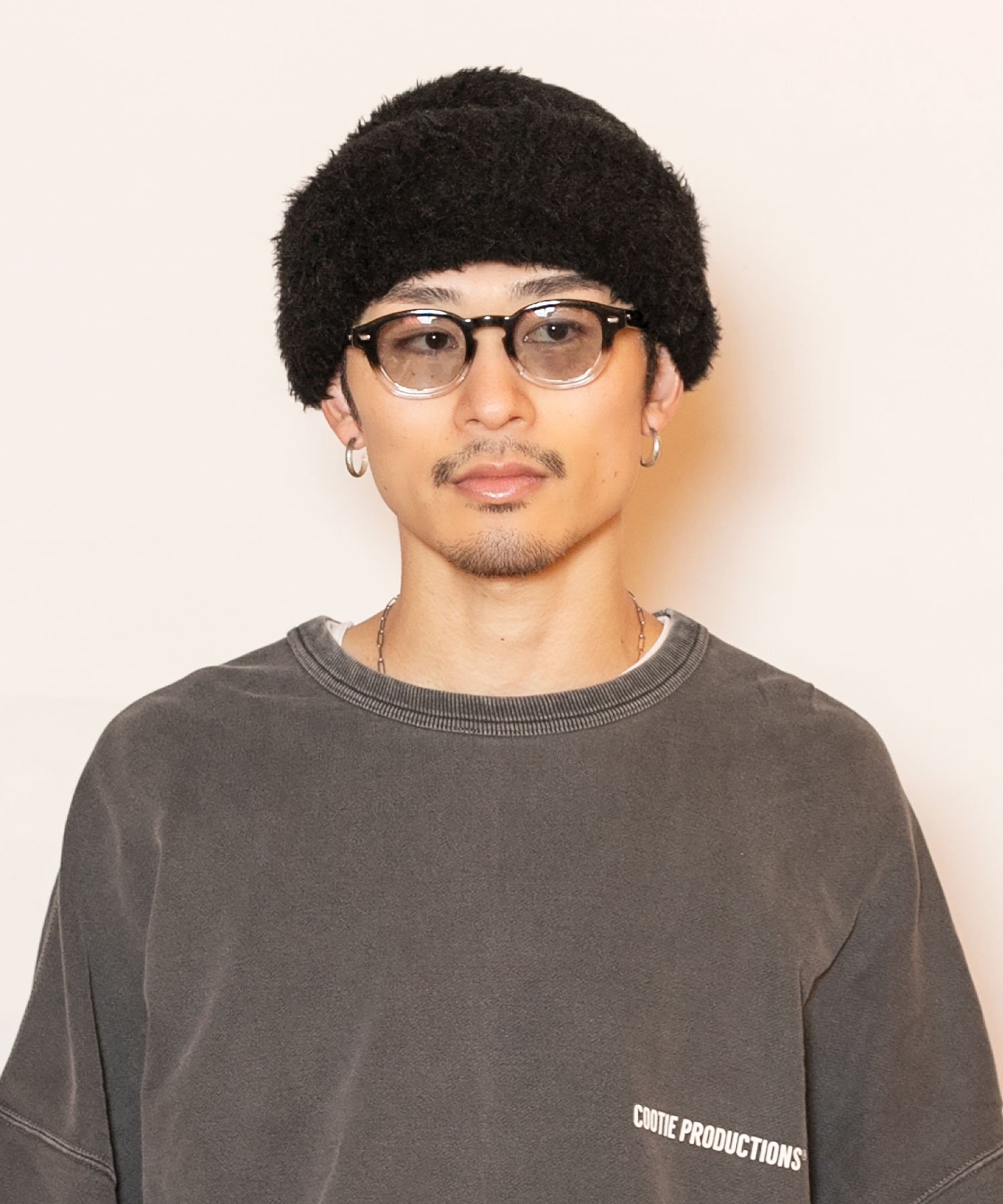 CA4LA CF BRITISH FUR WATCH2 カシラ 帽子 ニット帽・ビーニー ブラック ホワイト グレー【送料無料】