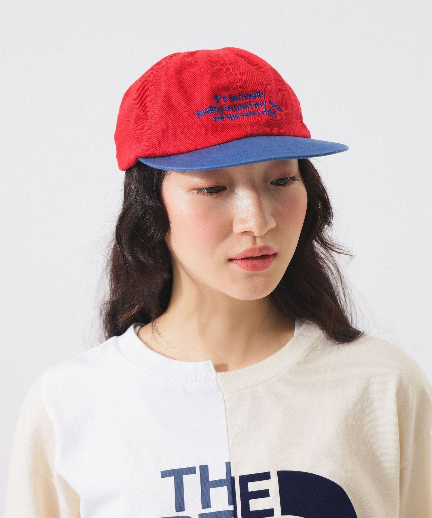 BEAMS BOY 【別注】DECHO / LOGO CAP ビームス ウイメン 帽子 その他の帽子 レッド【送料無料】