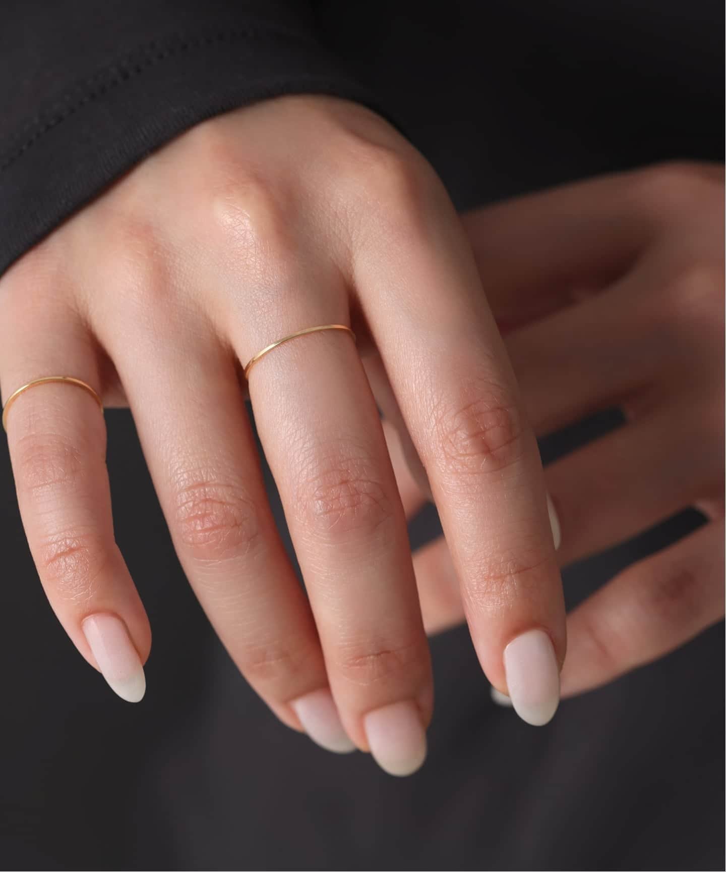 Lilas スキニーリング K18 スピックアンドスパン アクセサリー・腕時計 リング・指輪 ゴールド