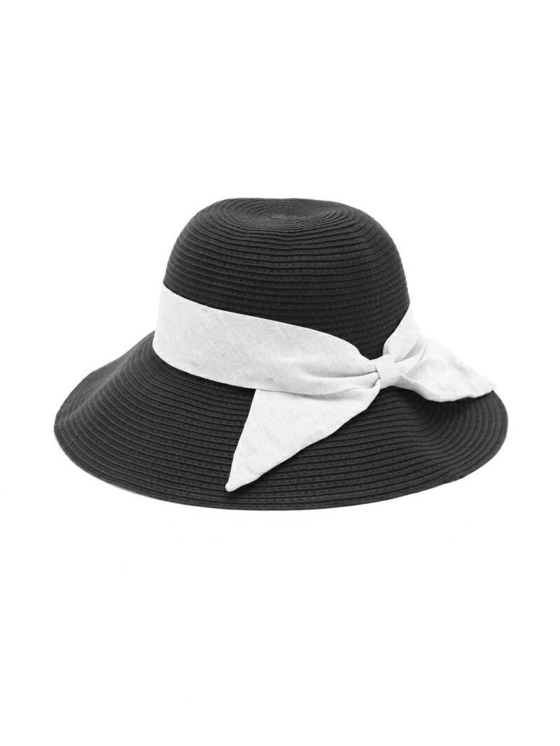 【SALE／55%OFF】Bou Jeloud UVカットコンパクトイージーケアハット ブージュルード 帽子 ハット ブラック ブラウン ホワイト