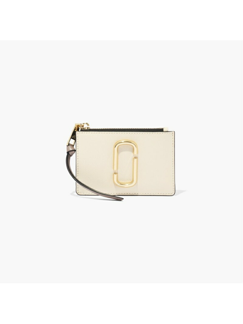 マークジェイコブス ポーチ（レディース） MARC JACOBS 【公式】THE SNAPSHOT TOP ZIP MULTI WALLET/ザ スナップショット トップ ジップ マルチ ウォレット マーク ジェイコブス 財布・ポーチ・ケース 財布 ホワイト【送料無料】