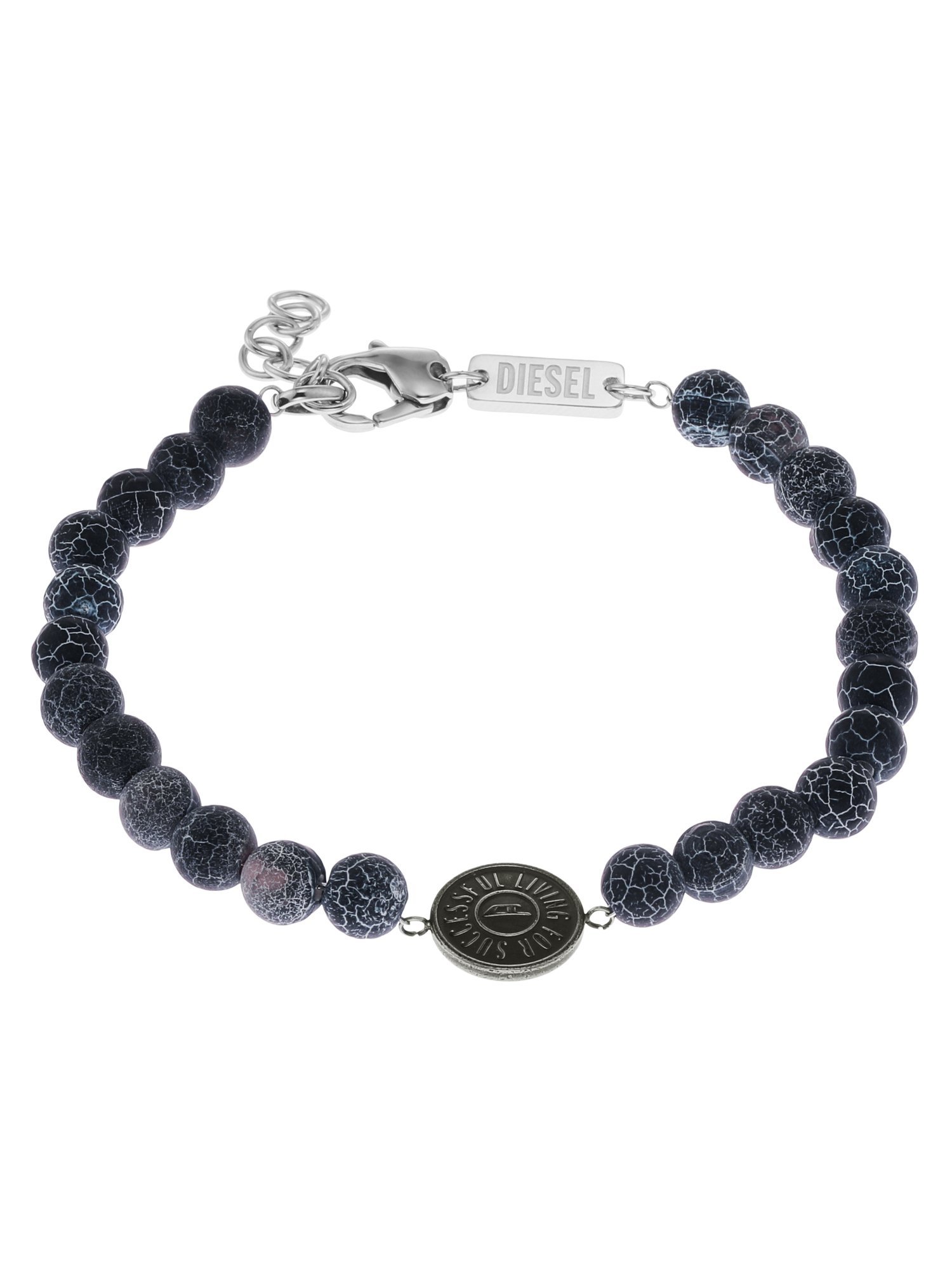 DIESEL Beads Bracelet DX1464040 EHb`Xe[VC^[iVi ANZT[Erv uXbgEoO ubN   