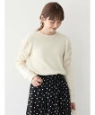 アメリカンホリック 服 レディース 【SALE／15%OFF】AMERICAN HOLIC ショルダーギャザーワッフルプルオーバー/フェミニン/シンプル/オフィス/パフスリーブ/春/24SS アメリカン ホリック トップス カットソー・Tシャツ ホワイト レッド