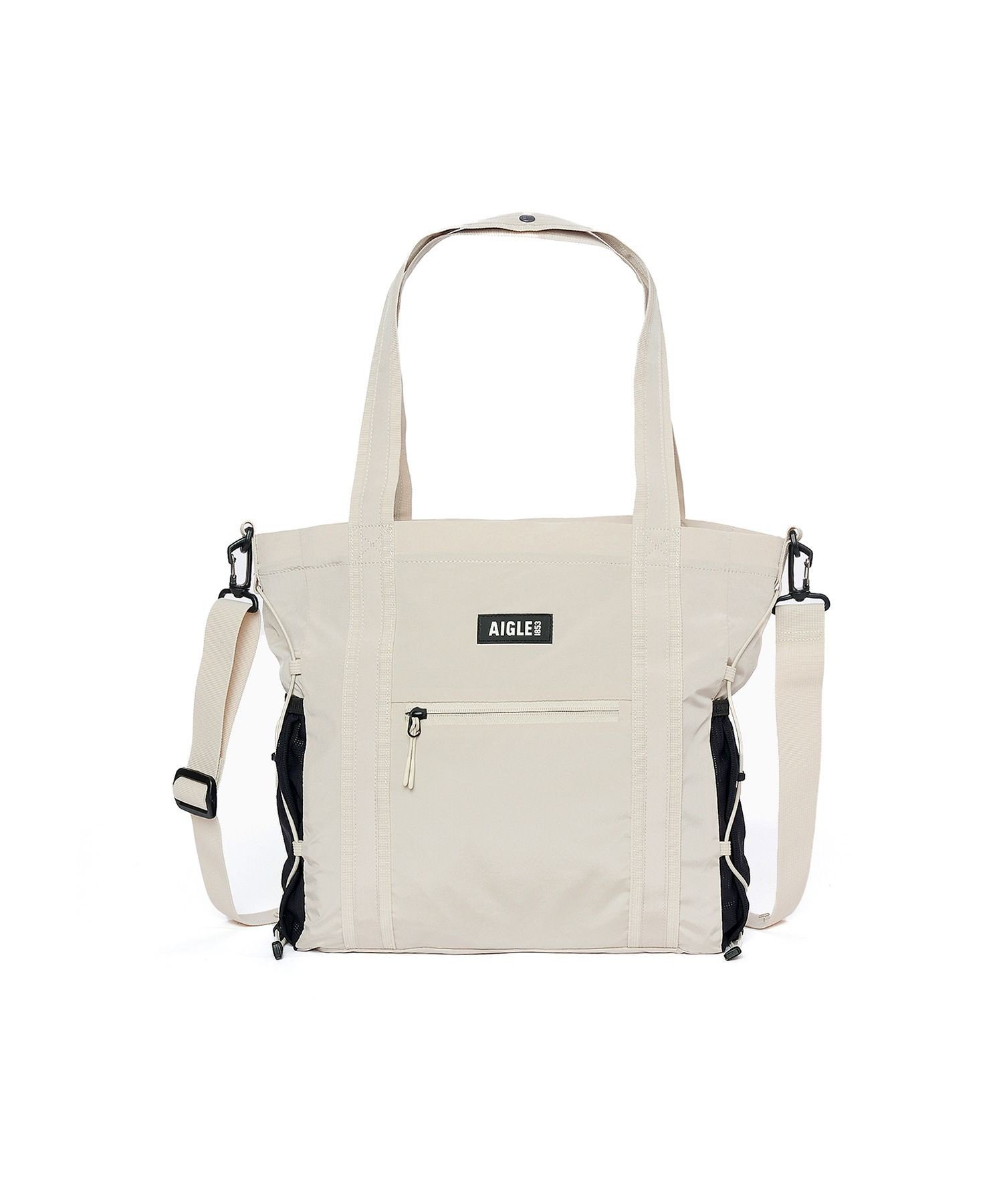 AIGLE 撥水 ライト&コンパクト トートバッグ 14L エーグル バッグ トートバッグ ホワイト オレンジ ネイビー【送料無料】