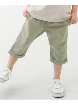【SALE/30%OFF】devirock ウルトラストレッチ7分丈タックパンツ デビロック 子供服 キッズ デビロック パンツ/ジーンズ ハーフパンツ カーキ ベージュ ピンク ホワイト グレー ブラウン ブラック ネイビー