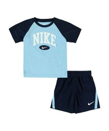 NIKE キッズ(105-120cm) セット商品 NIKE(ナイキ) NKB B NK DF RAGLAN MESH SHORT ルーキーユーエスエー トップス その他のトップス ネイビー レッド