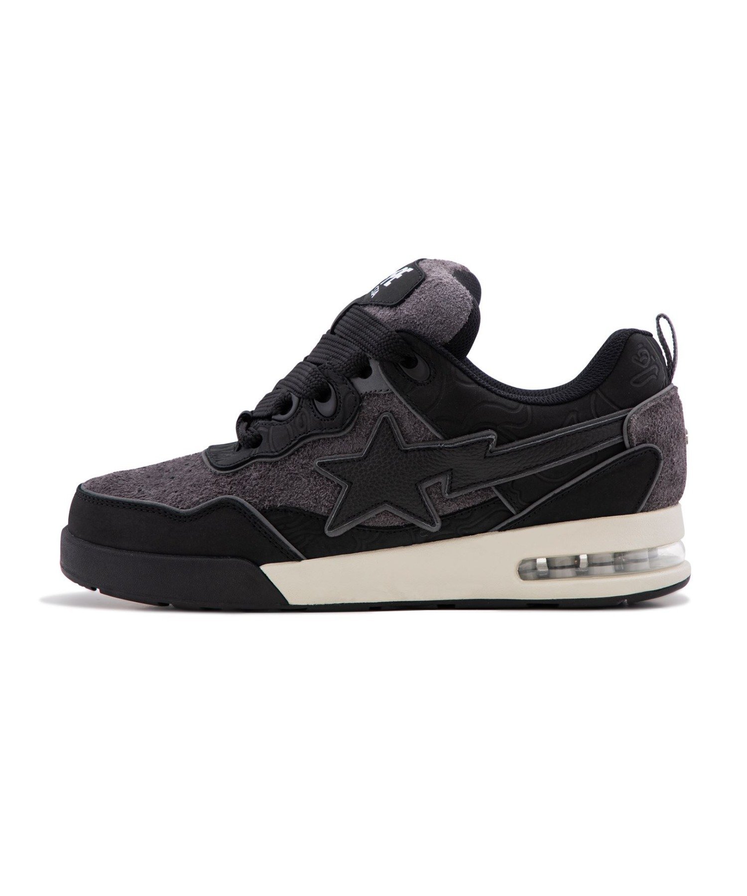 A BATHING APE FLIP STA #1 ア ベイシング エイプ シューズ・靴 スニーカー ブラック パープル【送料無料】
