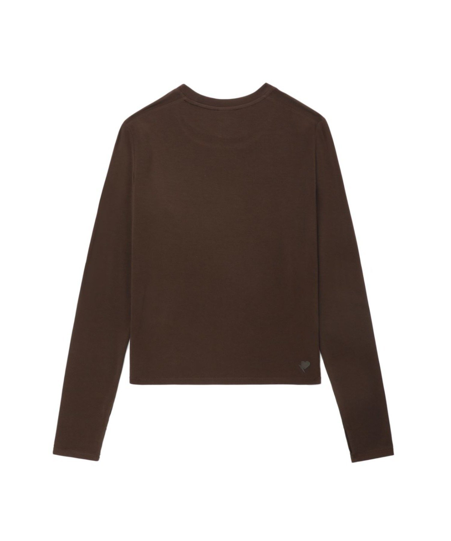 LONG SLEEVE T-SHIRT ア ベイシング エイプ トップス カットソー・Tシャツ ネイビー ブラウン