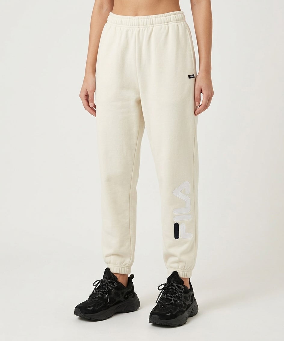 【SALE／50%OFF】FILA SWEAT PANTS フィラ パンツ ジャージ・スウェットパンツ ホワイト グレー ネイビー