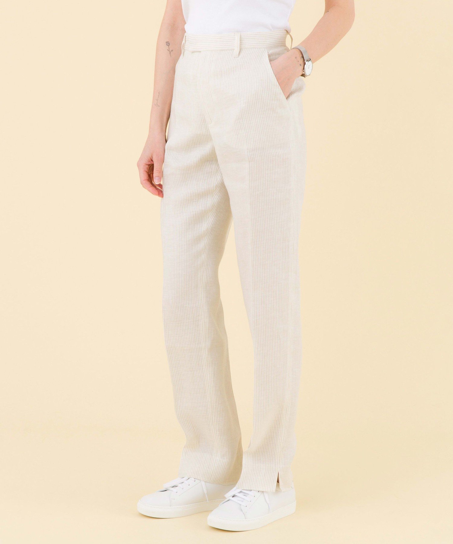 RIS0 PANTALON パンツ アニエスベー パンツ その他のパンツ ベージュ