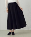 【SALE/50%OFF】COMME CA ISM サーキュラースカート / セットアップ対応 コムサイズム スカート ロング・マキシスカート ブラック【送料無料】